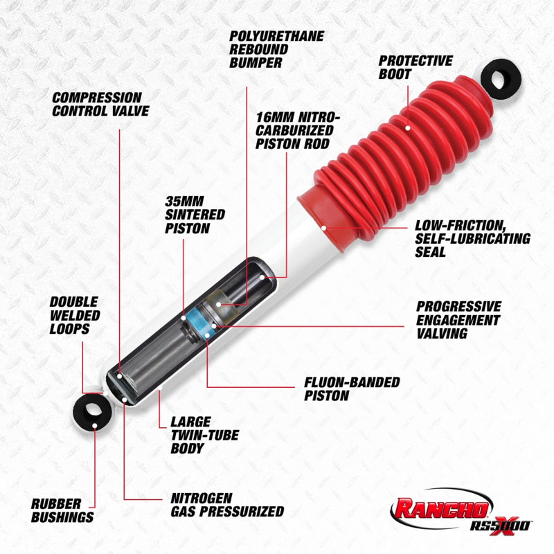 Rancho 2012 Ram 1500 Front RS5000X Shock