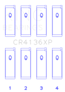 King Engine Bearings Nissan SR20DE/DET RWD (2.0L) Performance Rod Bearing Set - Size +0.25mm