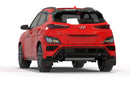 Rally Armor 22-23 Hyundai Kona N Black UR Mud Flap w/Red Logo