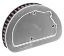 K&N Replacement Unique Air Filter 6.625in L x 4.75in W x 1.625in H with 1 Flange for Harley-Davidson