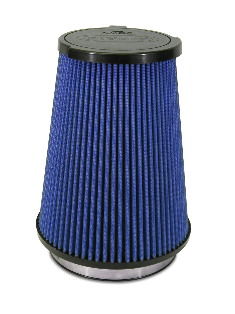 Airaid 10-14 Ford Mustang Shelby 5.4L Supercharged Direct Replacement Filter - Oiled / Blue Media