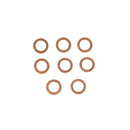 Rugged Ridge Brake Hose Kit Braided Stainless 07-18 Jeep Wrangler