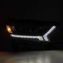 AlphaRex 19-23 Ford Ranger LUXX-Series LED Projector Headlights Alpha-Black