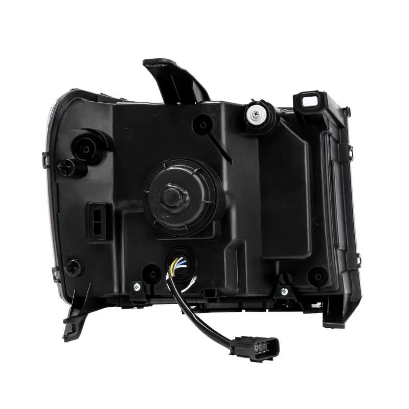 AlphaRex 07-13 GMC Sierra PRO-Series Halogen Projector Headlights Black