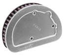 K&N Replacement Unique Air Filter 6.625in L x 4.75in W x 1.625in H with 1 Flange for Harley-Davidson