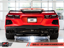 AWE Tuning 2020 Chevrolet Corvette (C8) Touring Edition Exhaust - Quad Diamond Black Tips
