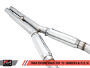 AWE Tuning 2015+ Dodge Charger 6.4L/6.2L Supercharged Track Edition Exhaust - Chrome Silver Tips