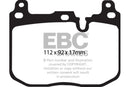 EBC 14-18 BMW M3 3.0 Twin Turbo (F80) Redstuff Front Brake Pads