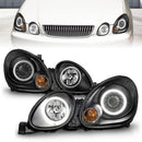 ANZO 1998-2005 Lexus Gs300 Projector Headlights w/ Halo Black
