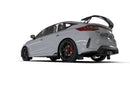 Rally Armor 23-26 Honda Civic Type R Black Mud Flap Light Blue Logo